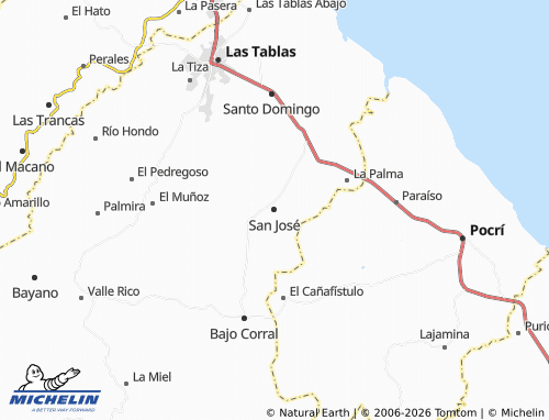 Mappa MICHELIN San José - ViaMichelin