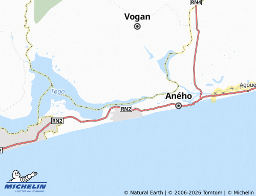MICHELIN Badougbe map - ViaMichelin
