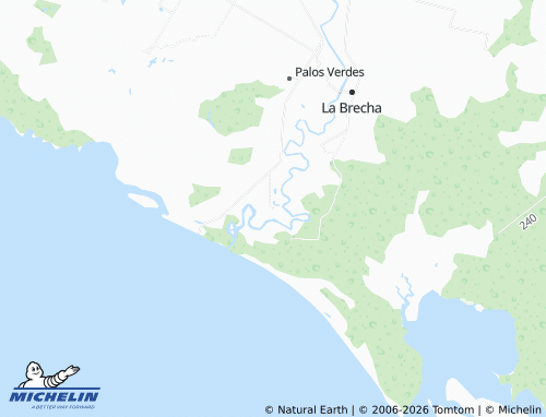 MICHELIN Alamito Caimanera map - ViaMichelin