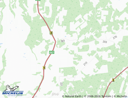 MICHELIN Pärivere map - ViaMichelin