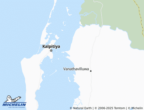 MICHELIN Karathivu North map - ViaMichelin