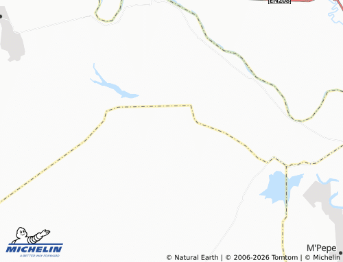 Mapa MICHELIN Chefe Bangene - ViaMichelin