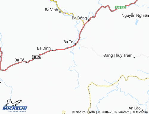 Mapa MICHELIN Ba Bích - ViaMichelin