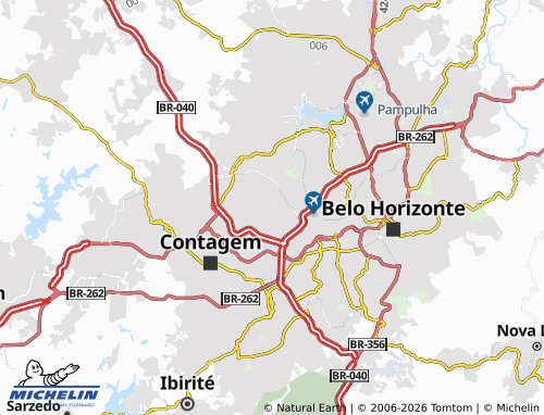 Mapa MICHELIN Novo Glória - ViaMichelin