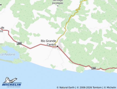 Carte MICHELIN Las Flores, Río Grande - ViaMichelin