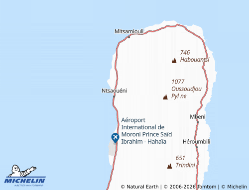 MICHELIN Djoengoé map - ViaMichelin