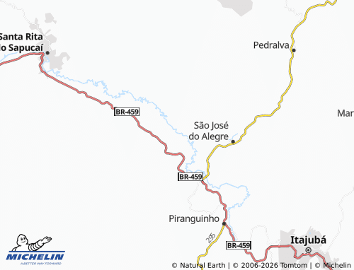 Mapa MICHELIN Olegário Maciel - ViaMichelin