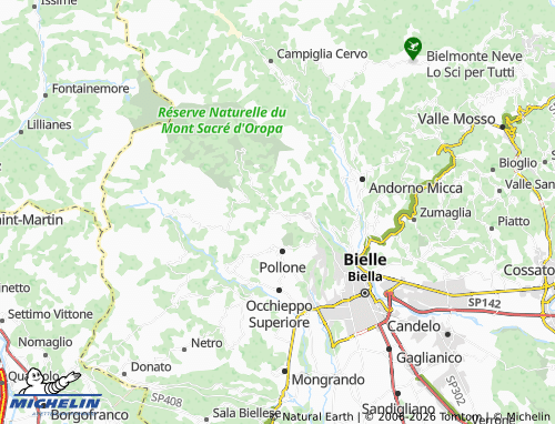 Mapa MICHELIN Favaro - ViaMichelin