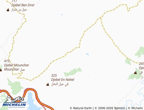 Carte MICHELIN Douar Oulad Chabane - ViaMichelin