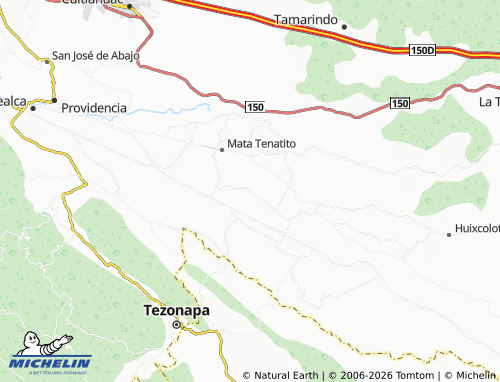 Mappa MICHELIN Paso Carrillo - ViaMichelin