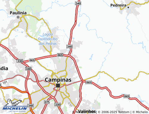 Carte MICHELIN Parque Imperador - ViaMichelin