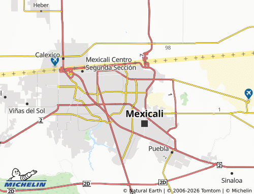MICHELIN San Jerónimo map - ViaMichelin