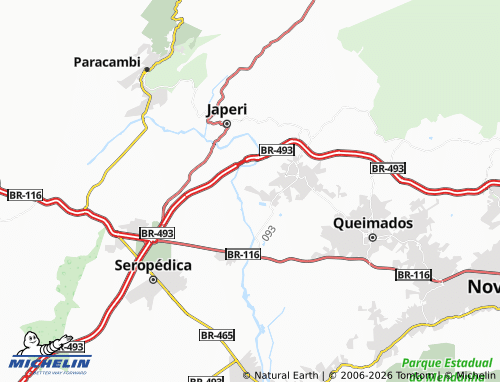 MICHELIN-Landkarte Guandu - ViaMichelin
