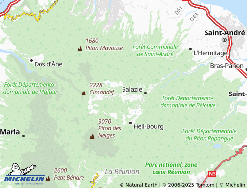 Mapa MICHELIN Mare à Vieille Place - ViaMichelin