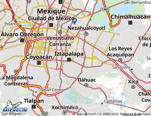 Mapa MICHELIN San Miguel - ViaMichelin