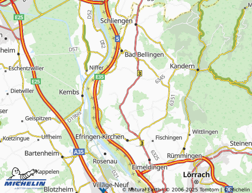 Carte MICHELIN Welmlingen - ViaMichelin