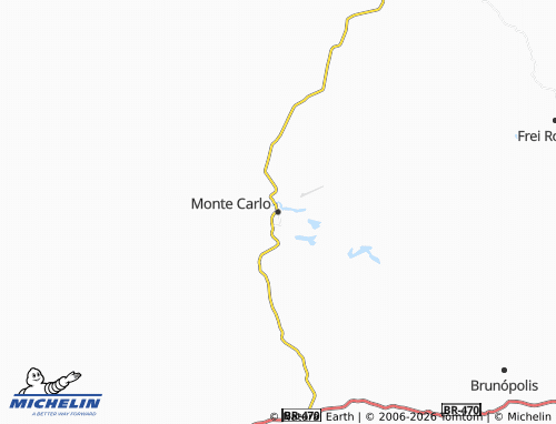 Mapa MICHELIN Monte Carlo - ViaMichelin