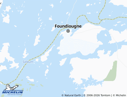 Mappa MICHELIN Ndorong Log - ViaMichelin