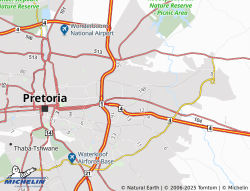 MICHELIN Bellevue map - ViaMichelin