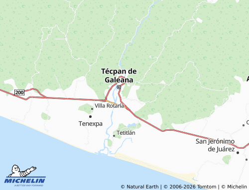 Mappa MICHELIN Emiliano Zapata - ViaMichelin
