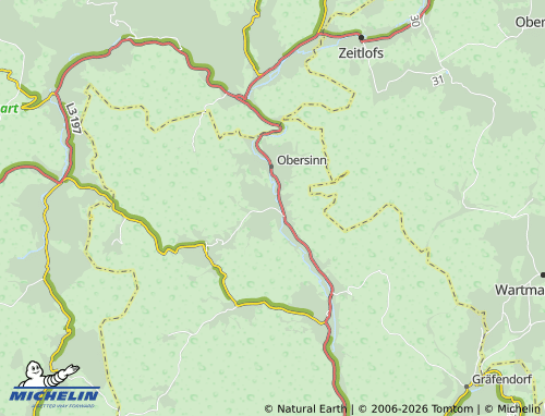 Mappa MICHELIN Mittelsinn - ViaMichelin