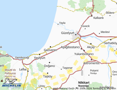 MICHELIN-Landkarte Aydınköy I - ViaMichelin