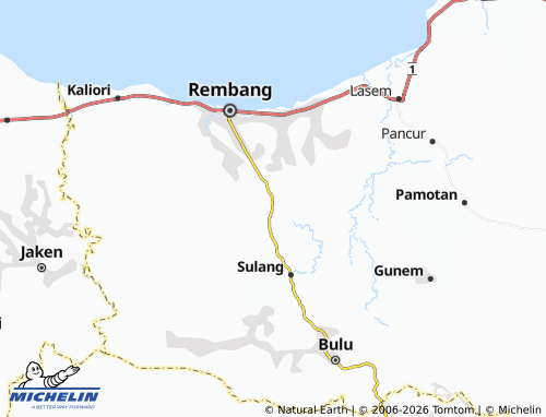 MICHELIN Landoh map - ViaMichelin