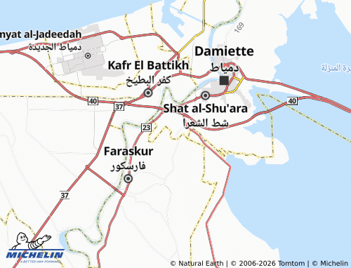 Mappa MICHELIN al-Khaleefiyyah - ViaMichelin