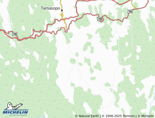 MICHELIN Santa María Tampalatín map - ViaMichelin