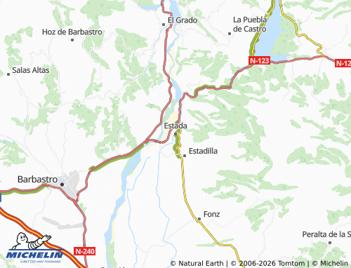Carte MICHELIN Estada - ViaMichelin