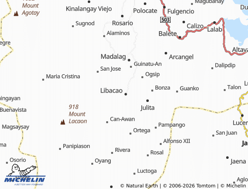 Mappa MICHELIN Poblacion - ViaMichelin