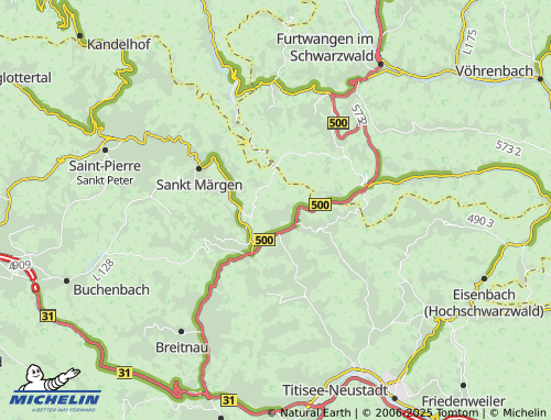 MICHELIN Glasberg map - ViaMichelin