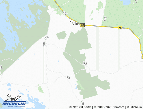 MICHELIN Viidu-Mäebe map - ViaMichelin