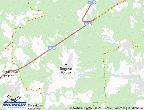 Carte MICHELIN Spas-Kuplya - ViaMichelin