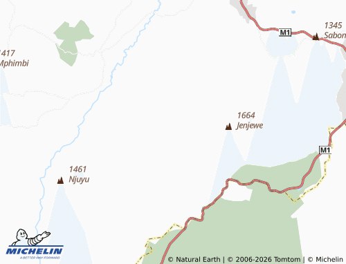 Mappa MICHELIN Kam'pingo Sibande - ViaMichelin
