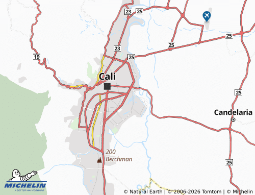 Carte MICHELIN Lleras Restrepo II - ViaMichelin