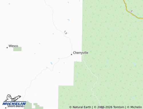 Mapa MICHELIN Cherryville - ViaMichelin