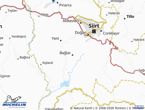 MICHELIN Bağlar map - ViaMichelin