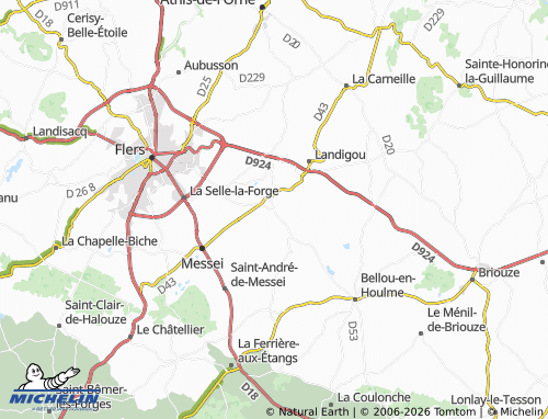 Mapa MICHELIN Échalou - ViaMichelin