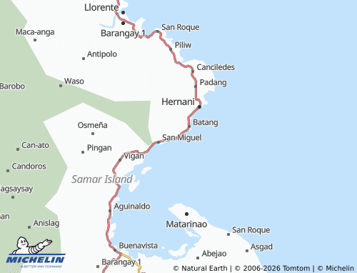 MICHELIN Garawon map - ViaMichelin