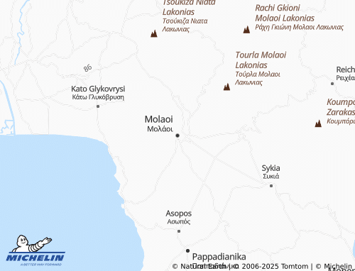 MICHELIN Molaoi map - ViaMichelin