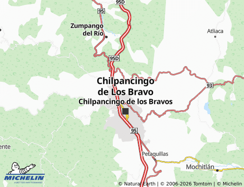 MICHELIN Alta Vista map - ViaMichelin