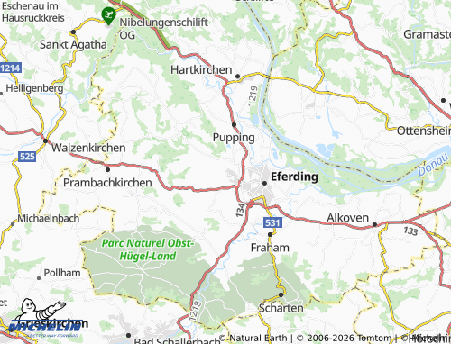 MICHELIN-Landkarte Puchet - ViaMichelin