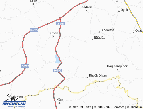Mappa MICHELIN Çakır - ViaMichelin