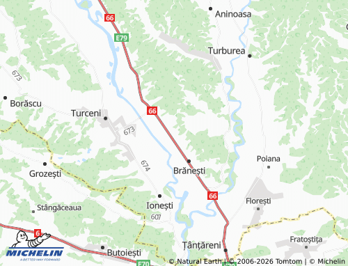 Mappa MICHELIN Brebenei - ViaMichelin