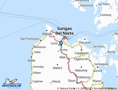 MICHELIN Luna map - ViaMichelin
