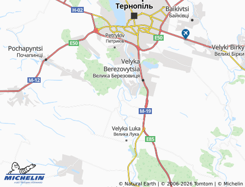 Mappa MICHELIN Ostriv - ViaMichelin