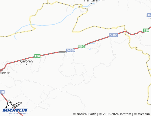 Mappa MICHELIN Çağış - ViaMichelin