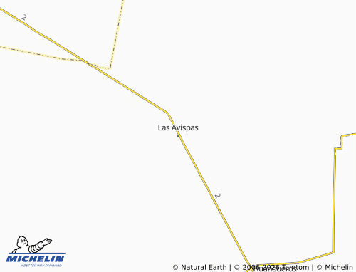 MICHELIN-Landkarte Las Avispas - ViaMichelin