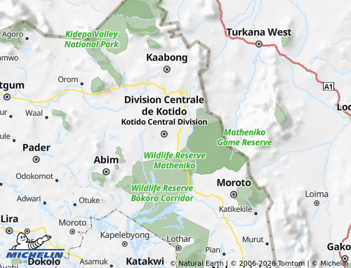 Mapa MICHELIN Jie - ViaMichelin